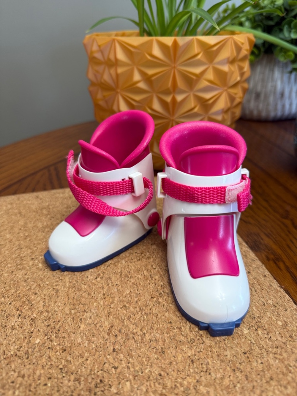 Official Retired American Girl Doll Ski Boots 18” Doll Line - As Is